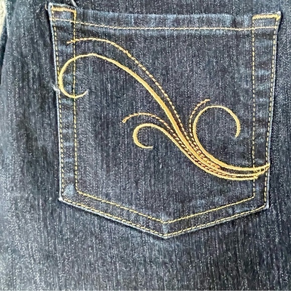 Grane Flare Long Dark Wash Wide Size 11 - Picture 5 of 5